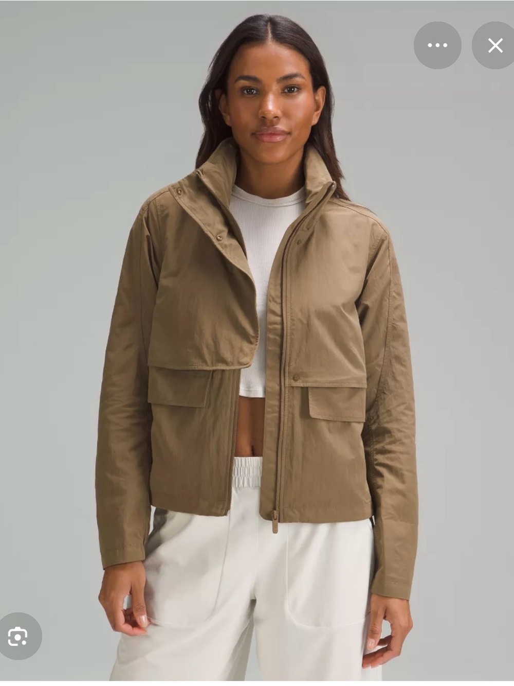 Lululemon Women's “Always Effortless Jacket”— Taupe/Tan NWT